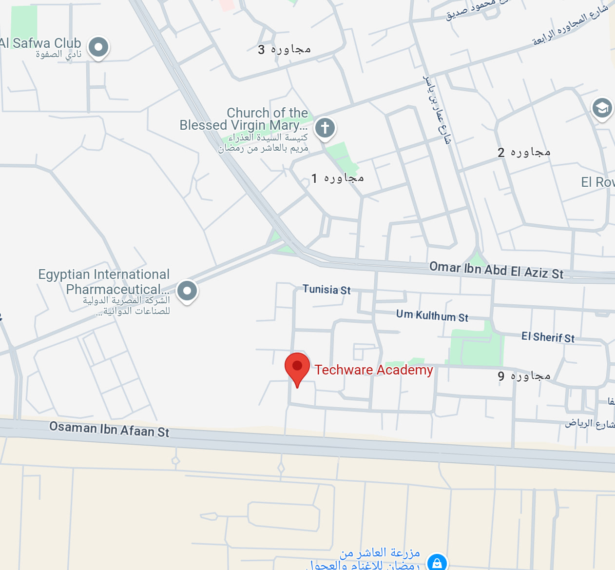 خريطة موقع Techware